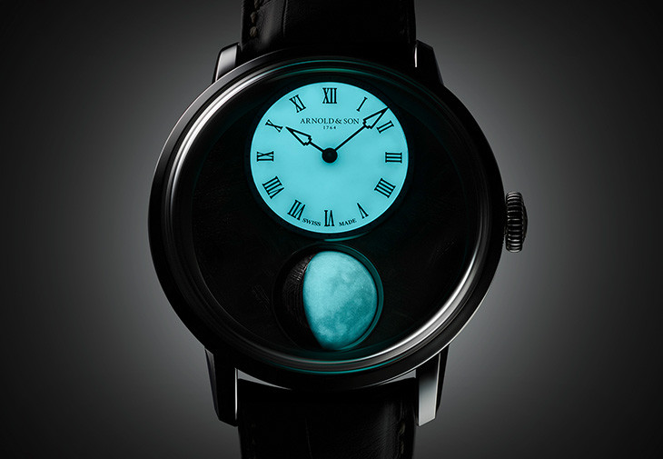 ARNOLD & SON Luna Magna Platinum (meteorite & opal)