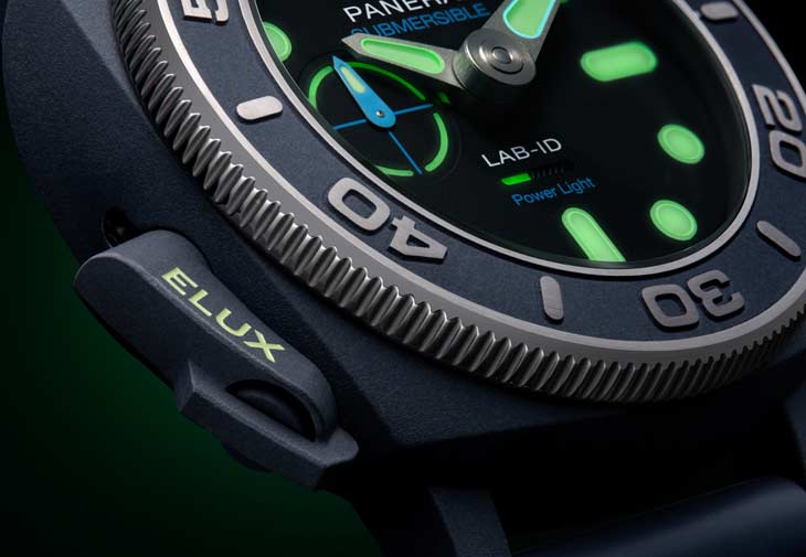 Panerai沛納海Submersible Elux LAB-ID PAM01800