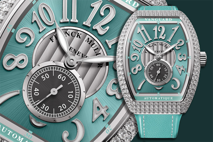 以經典汽車色調為靈感 FRANCK MULLER Vanguard Lady Slim Vintage