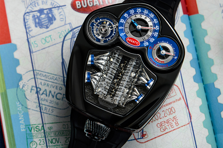Jacob & Co. Bugatti Tourbillon 超級跑車與頂級鐘錶的完美融合
