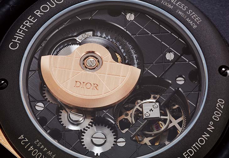 DIOR迪奧Chiffre Rouge 41mm自動上鍊陀飛輪腕錶