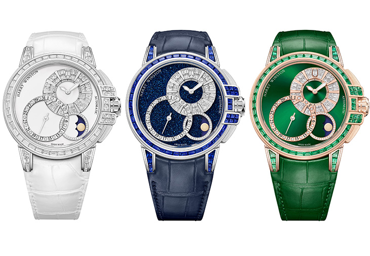 海瑞溫斯頓 Harry Winston海洋Ocean系列 Date Moon Phase Baguette 42毫米自動腕錶