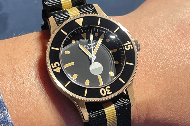 這局，整整佈了一年之久 BLANCPAIN 五十噚 70周年紀念 Act 3 限量腕錶