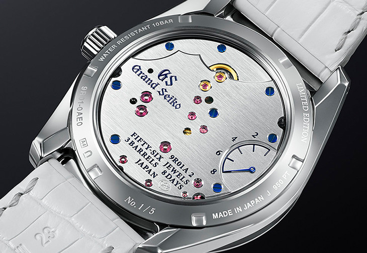 GRAND SEIKO八日鍊珠寶腕錶
