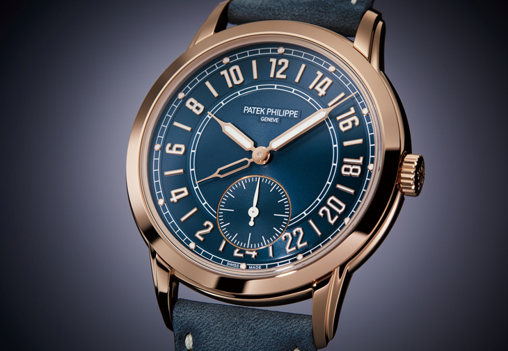 百達翡麗PATEK PHILIPPE 5224R-001二十四小時顯示兩地時間腕錶