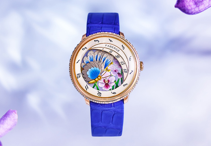 Fabergé x SHH Compliquée Butterfly Platinum Jubilee Edition腕錶