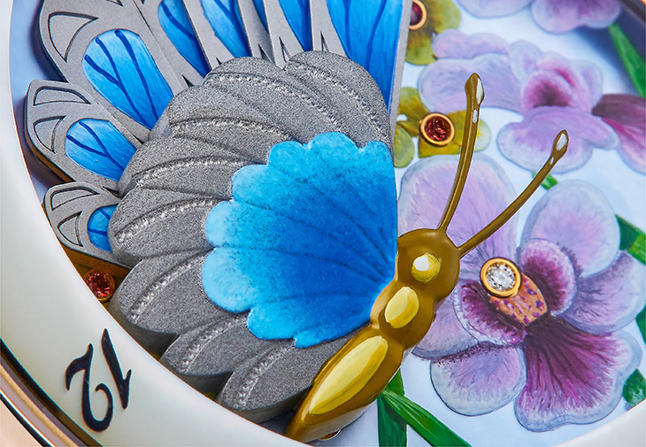 FABERGÉ Compliquée Butterfly Platinum Jubilee Edition