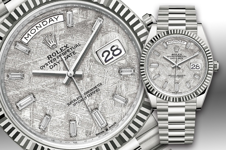獨一無二隕石面 勞力士ROLEX Day-Date 40