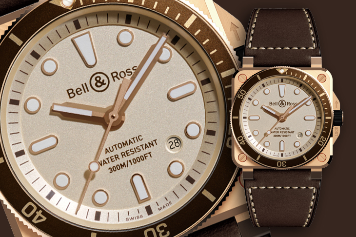 【2023鐘錶與奇蹟】BELL & ROSS BR03、BR05 玩轉金屬復古色調
