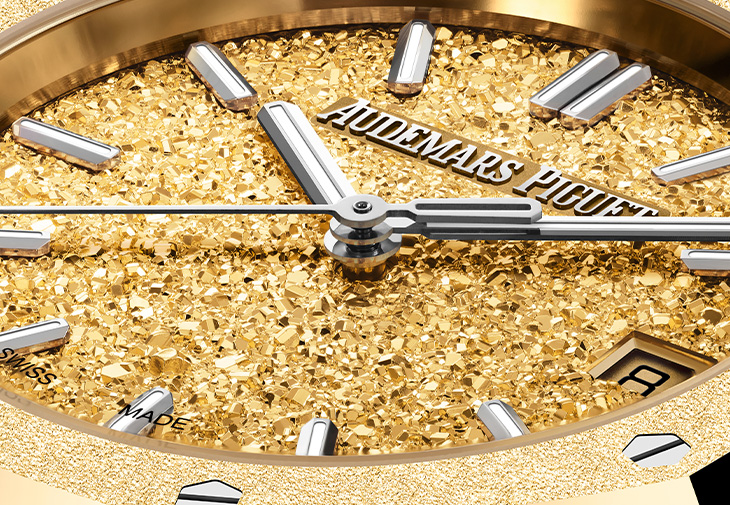 AUDEMARS PIGUET愛彼Royal Oak皇家橡樹自動上鍊霜金腕錶