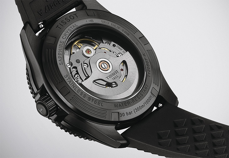 天梭表TISSOT Seastar海星系列40mm自動腕錶