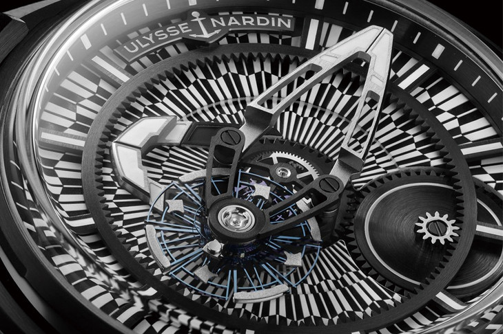 雅典錶ULYSSE NARDIN Freak X箭羽紋特別款腕錶