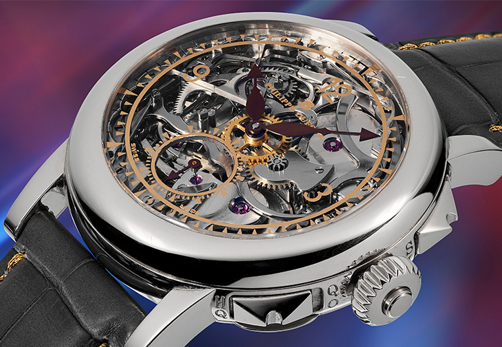 PHILIPPE DUFOUR Grande & Petite Sonnerie Sapphire Dial