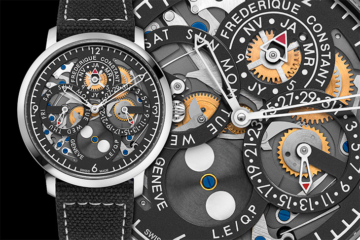 FREDERIQUE CONSTANT康斯登Slimline Perpetual Calendar Manufacture Designed by Peter Speake