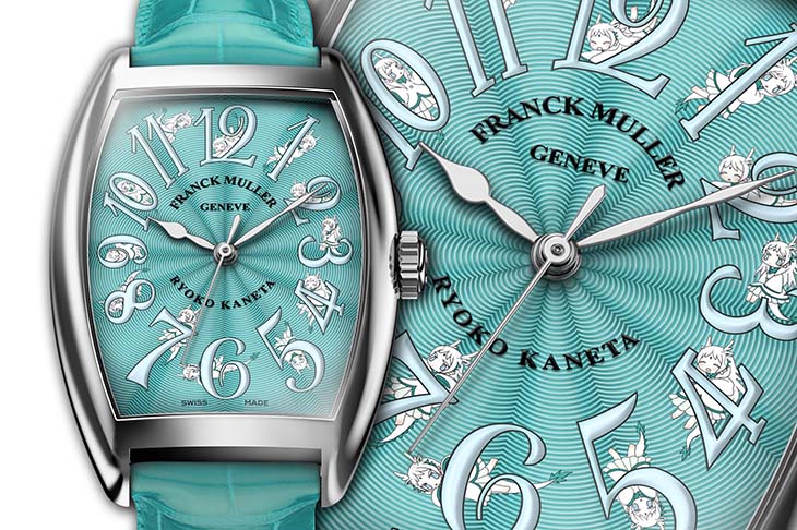 萌就是正義 FRANCK MULLER Cintrée Curvex 金田涼子限量版腕錶
