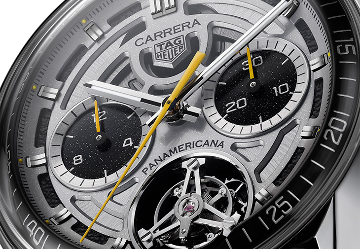泰格豪雅TAG Heuer Carrera x Porsche 陀飛輪計時腕錶泛美公路賽限量版
