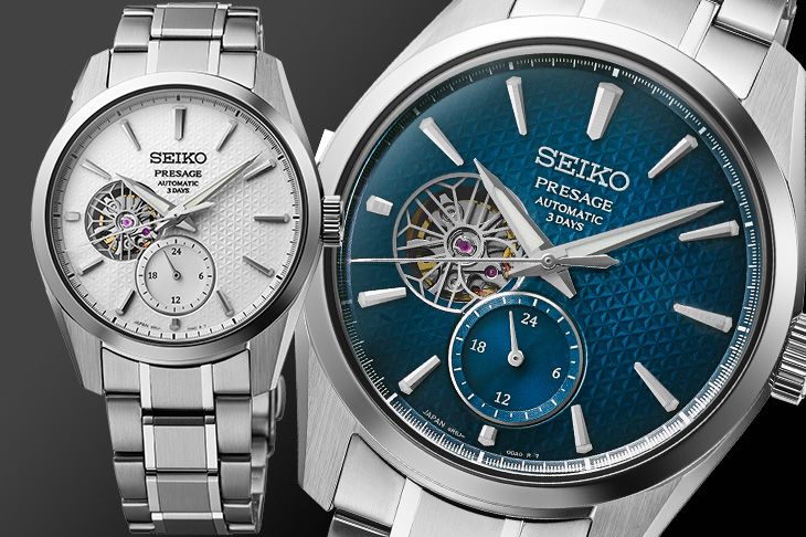 全新三日鍊機芯 SEIKO Presage Sharp Edged Series新銳系列腕錶