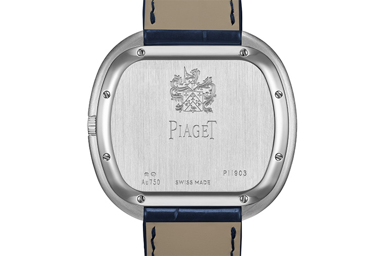伯爵錶PIAGET Andy Warhol系列 巴黎釘紋藍色隕石面盤腕錶
