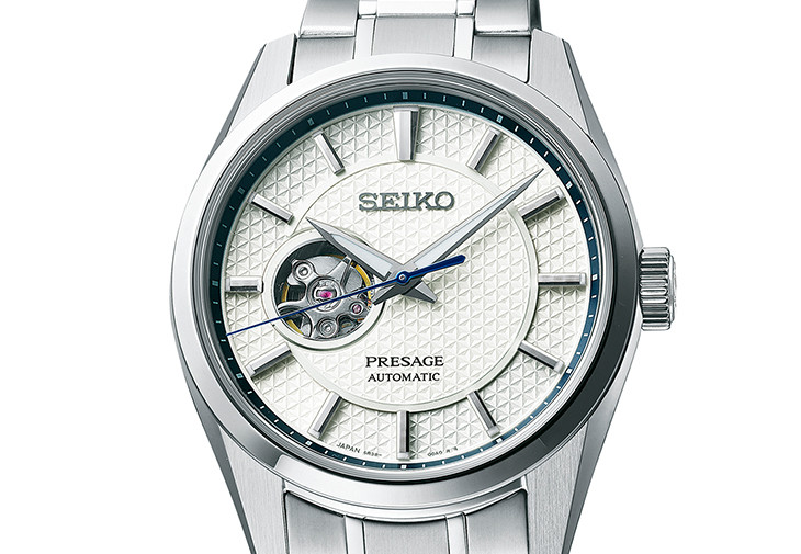 精工Presage Sharp Edged Series開芯錶