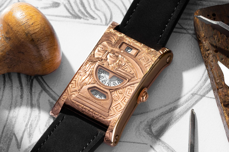 CHRONOSWISS瑞寶錶Neo Digiteur Chronos跳時腕錶