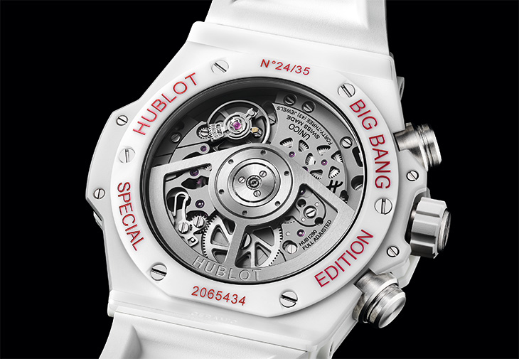 HUBLOT宇舶Big Bang Unico陶瓷左冠計時碼錶