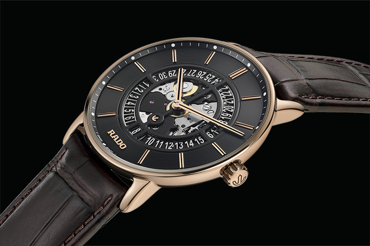 創新與工藝的完美結合 RADO 鑽霸系列金屬陶瓷超薄自動限量腕錶