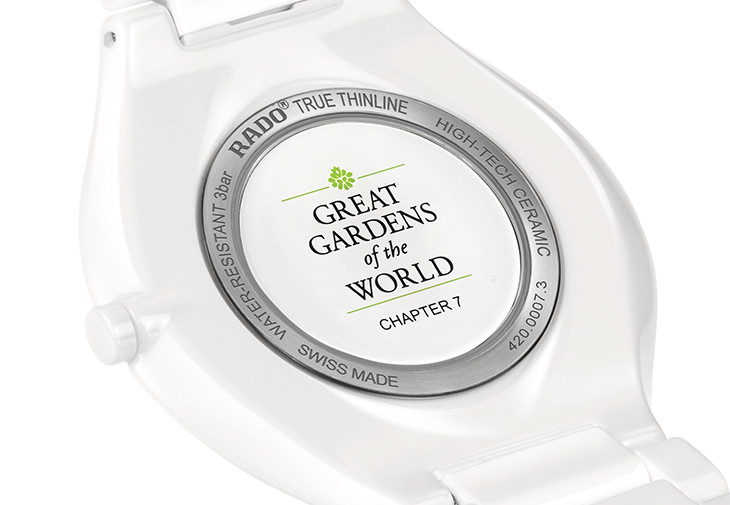雷達表真我超薄系列Great Gardens of the World世界花園合作款