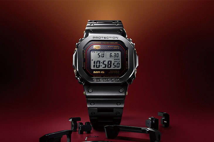 特殊高級鈦合金：卡西歐G-SHOCK MRG-B5000