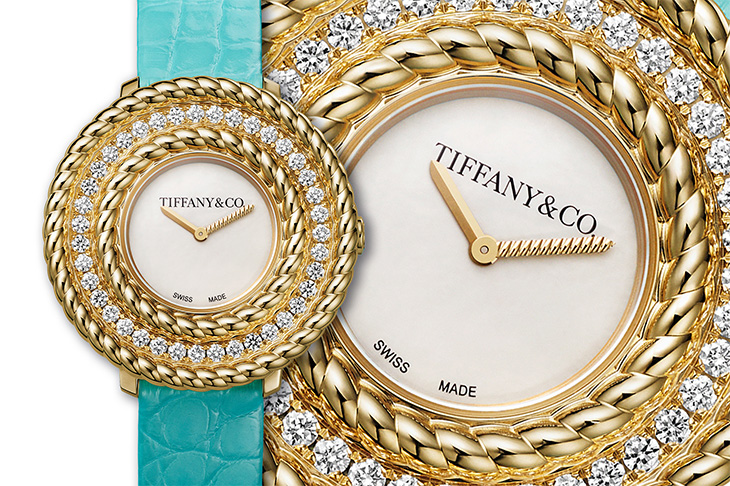 扭繩概念紋飾  TIFFANY & CO.Tiffany Rope太陽能腕錶