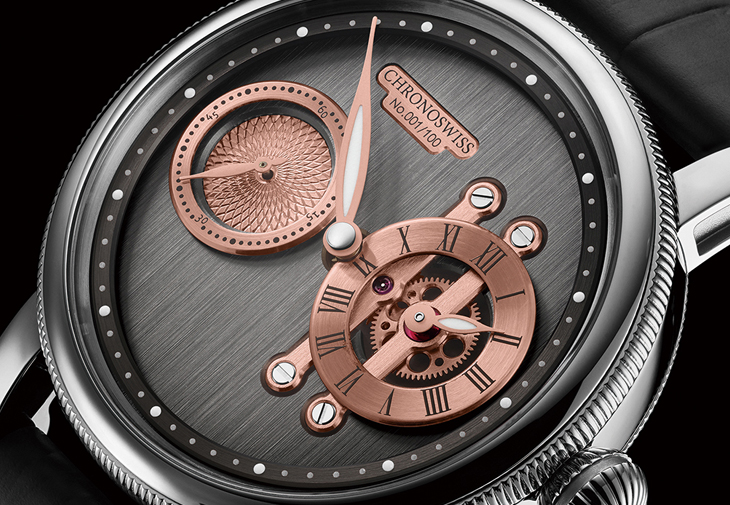CHRONOSWISS瑞寶 Strike Two Golden Gear