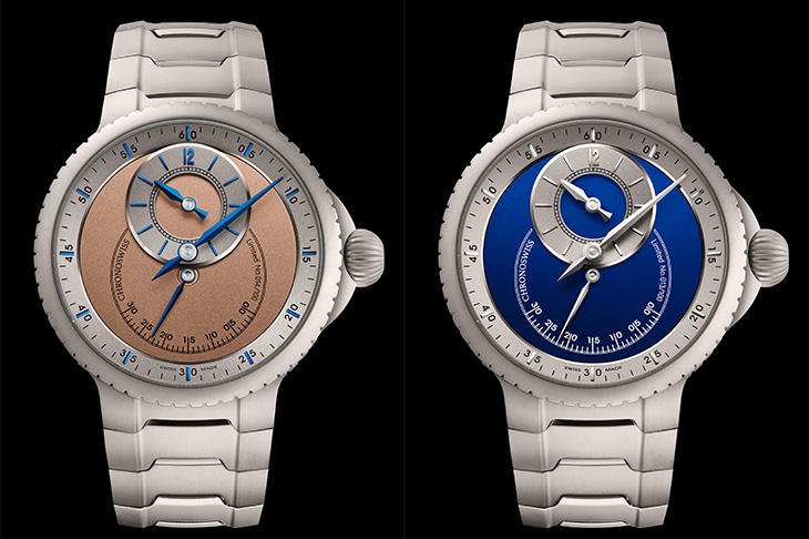 以鈦金屬打造的CHRONOSWISS Pulse One就是Modern Mechanical