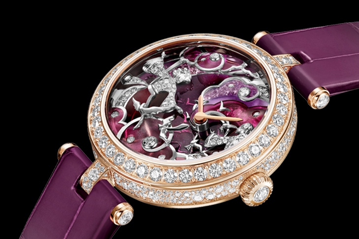 VAN CLEEF & ARPELS梵克雅寶Lady Rencontre Céleste腕錶