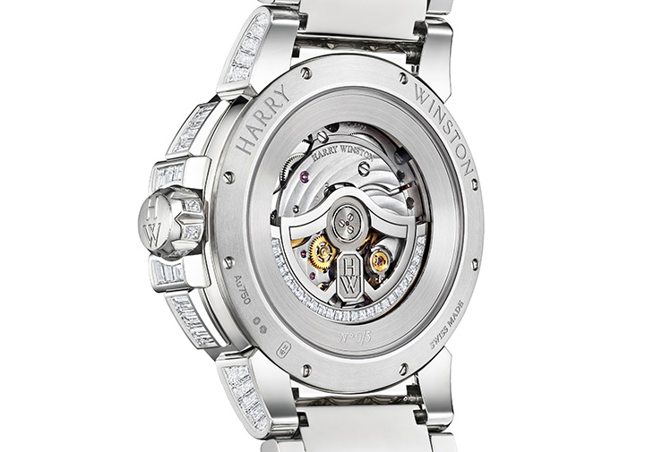 海瑞溫斯頓HARRY WINSTON海洋Ocean系列Date Moon Phase 42毫米自動腕錶限量款
