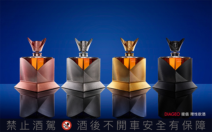 Johnnie Walker Vault首席調酒師 Emma Walker博士 法國Balmain創意總監Olivier Rousteing 高訂匠心系列威士忌
