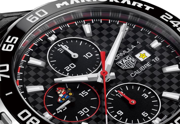 TAG HEUER泰格豪雅 X Mario Kart瑪利歐賽車聯名限量計時腕錶