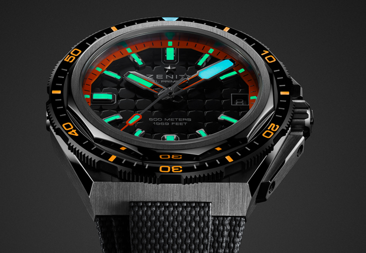 ZENITH DEFY EXTREME DIVER潛水腕錶 DEFY REVIVAL A3648復刻腕錶