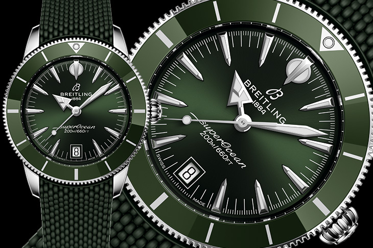 內外全新升級 BREITLING Superocean Heritage 40自動腕錶
