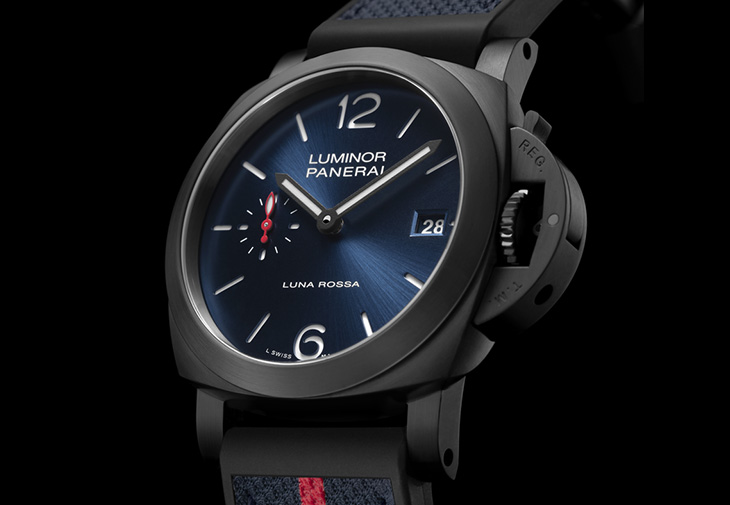 沛納海PANERAI Luminor Quaranta Steel DLC Luna Rossa PAM01408