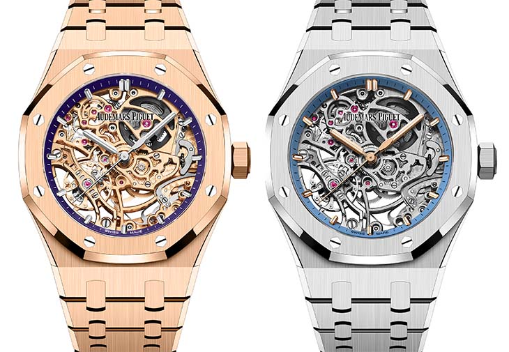 AUDEMARS PIGUET愛彼Royal Oak 皇家橡樹系列鏤空雙擺輪自動上鍊腕錶