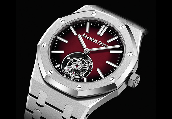 AUDEMARS PIGUET愛彼皇家橡樹系列自動上鍊飛行陀飛輪腕錶41mm