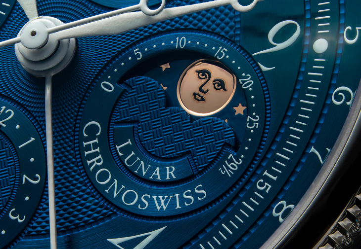 CHRONOSWISS瑞寶錶Lunar Chronograph Aurora月相計時腕錶