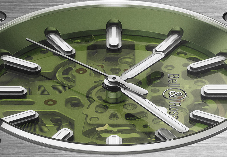 BELL & ROSS BR 05 Skeleton Green