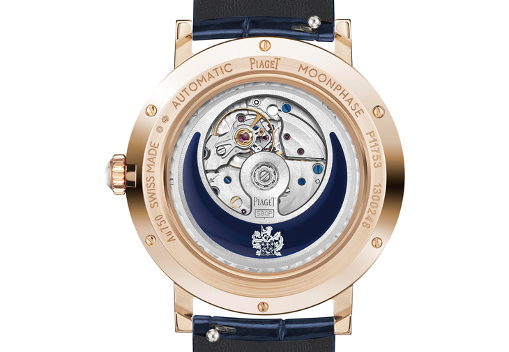 伯爵PIAGET Altiplano系列月相顯示玫瑰金高級珠寶腕錶