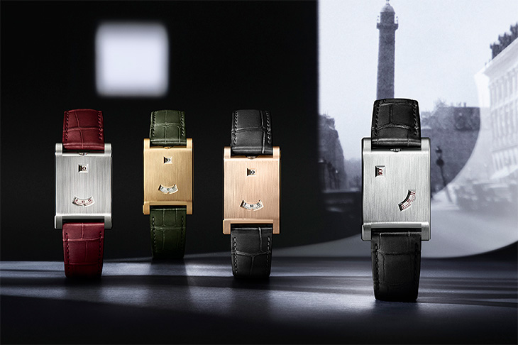 極致簡約 復古跳時 CARTIER Tank à Guichets