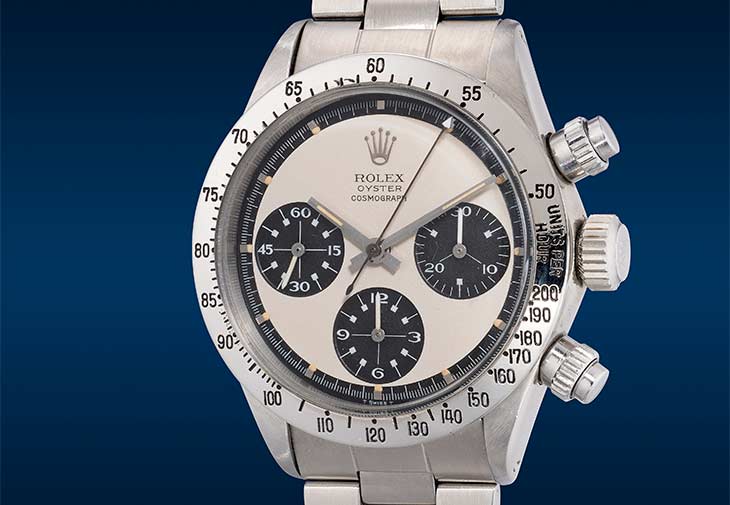 勞力士「Cosmograph Daytona」精鋼計時鏈帶腕錶