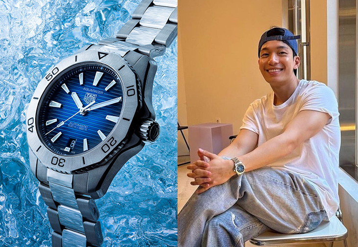 TAG Heuer Aquaracer Professional 200自動腕錶藍面款