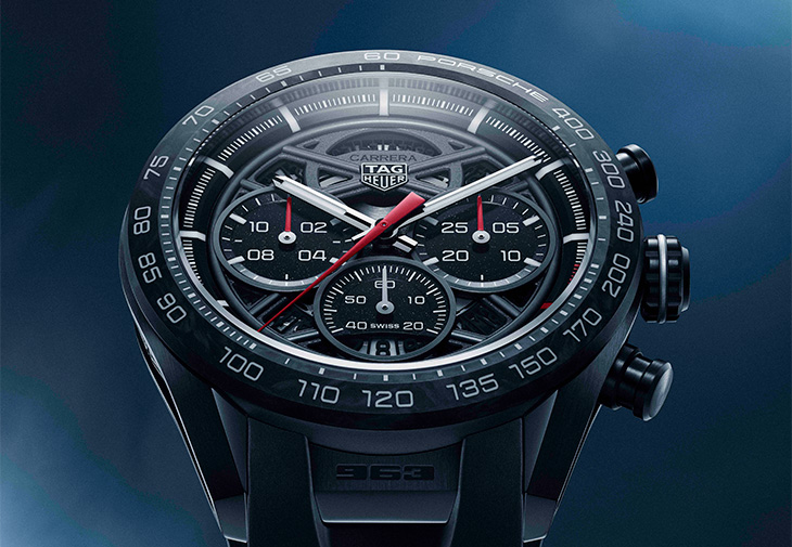 TAG Heuer泰格豪雅Carrera Chronograph x Porsche 963 限量版計時腕錶