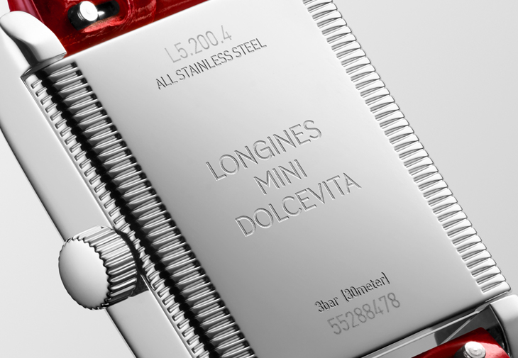 浪琴錶LONGINES迷你多情系列羅馬Flinqué飾紋面盤腕錶