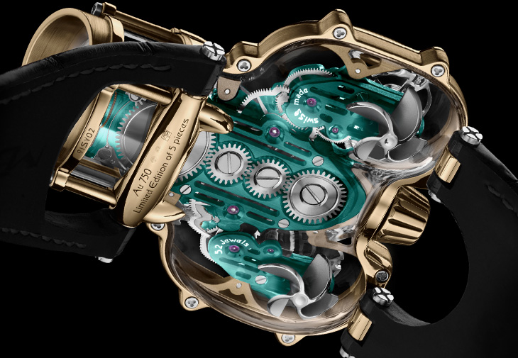 MB&F Horological Machine N°9 Sapphire Vision腕錶