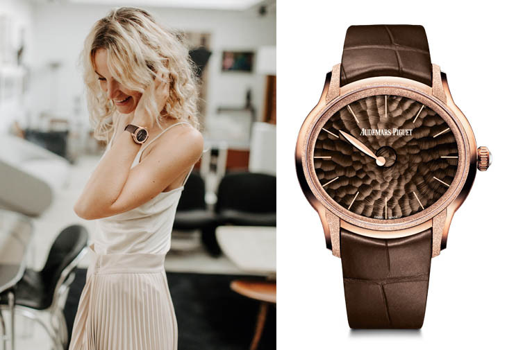 愛彼 AUDEMARS PIGUET 千禧 霜金 Philosophique腕錶